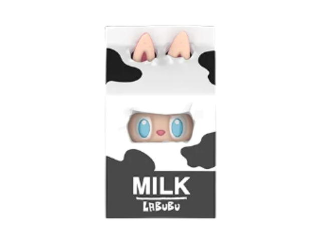 Pop Mart (เช็คการ์ด) Pop Mart Milk Labubu The Monsters Wacky Mart Series Figures - view 1