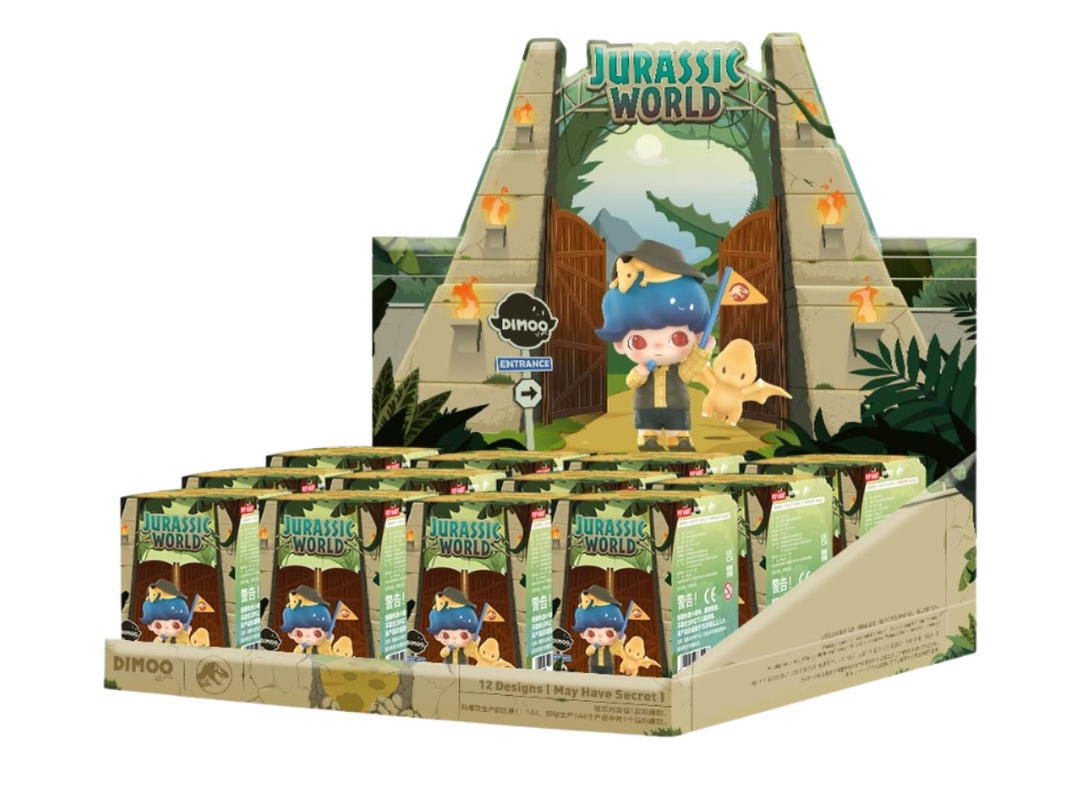 Pop Mart Pop Mart Dimoo Jurassic World Series Whole Set