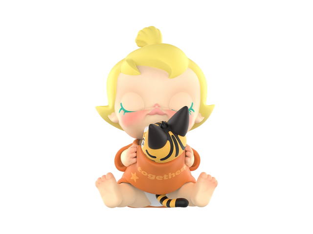 Pop Mart (เช็คการ์ด) Pop Mart A Forced Hug (Baby Molly My Huggable Discovery Series Figures) - view 1