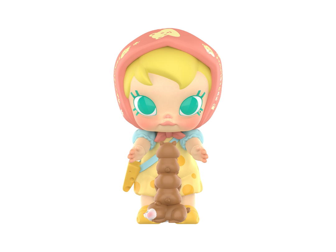 Pop Mart (เช็คการ์ด) Pop Mart A Little Hug (Baby Molly My Huggable Discovery Series Figures)