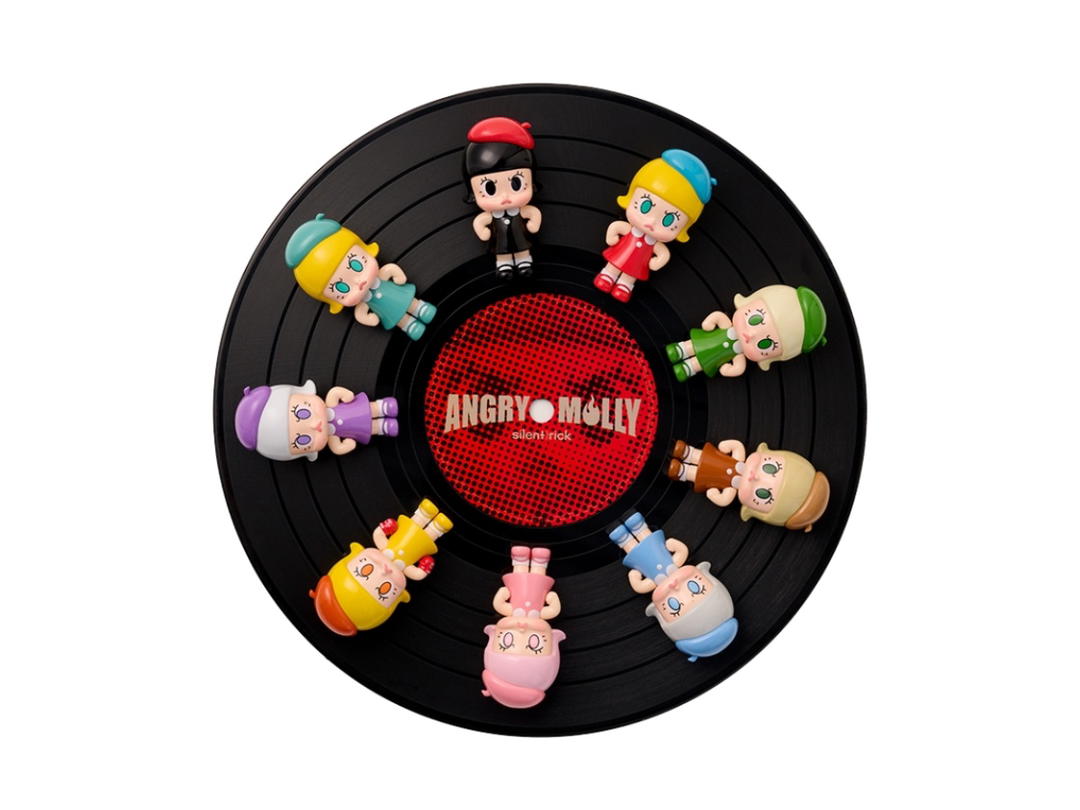 Pop Mart Pop Mart Angry Molly Mini Figure Set Long Play 9
