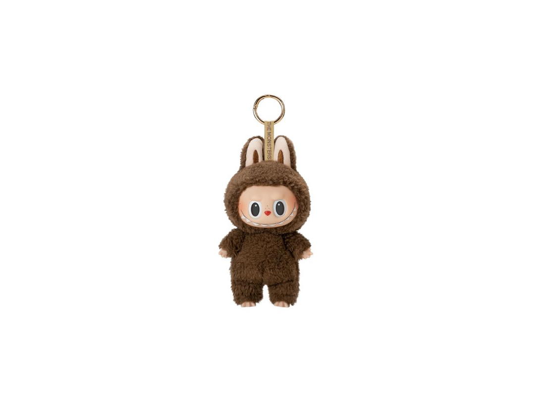 Pop Mart (เช็คการ์ด) Pop Mart Labubu Chestnut Cocoa (The Monsters - Tasty Macarons Vinyl Face Blind Box) Secret