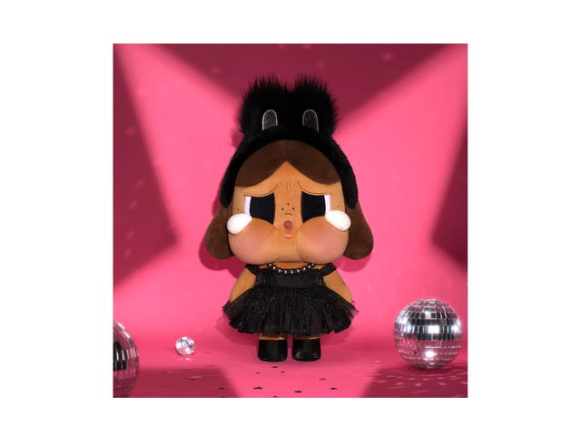 Pop Mart Pop Mart Crybaby Shiny Shiny Series-Plush Doll Black - view 3