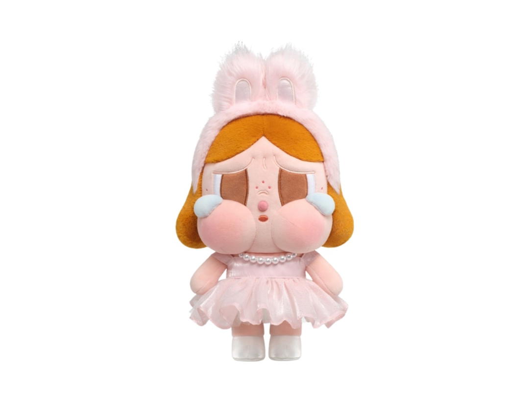 Pop Mart Pop Mart Crybaby Shiny Shiny Series-Plush Doll Pink