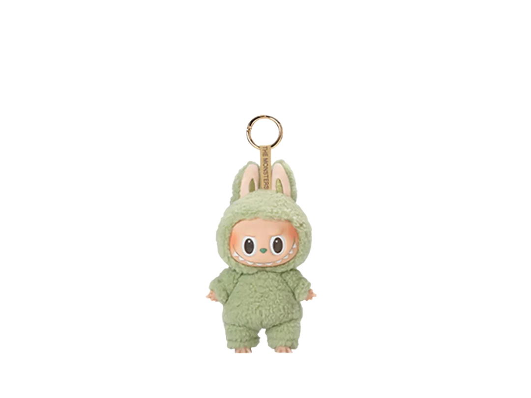 Pop Mart (เช็คการ์ด) Pop Mart Labubu Green Grape (The Monsters - Tasty Macarons Vinyl Face Blind Box)
