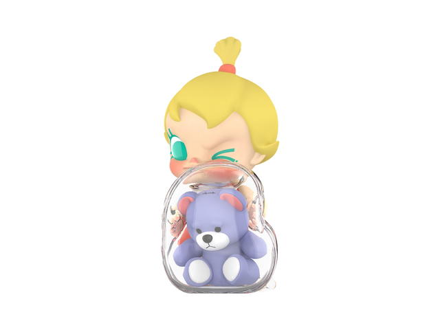 Pop Mart (เช็คการ์ด) Pop Mart Hug Rescue Plan (Baby Molly My Huggable Discovery Series Figures) Secret Edition - view 1