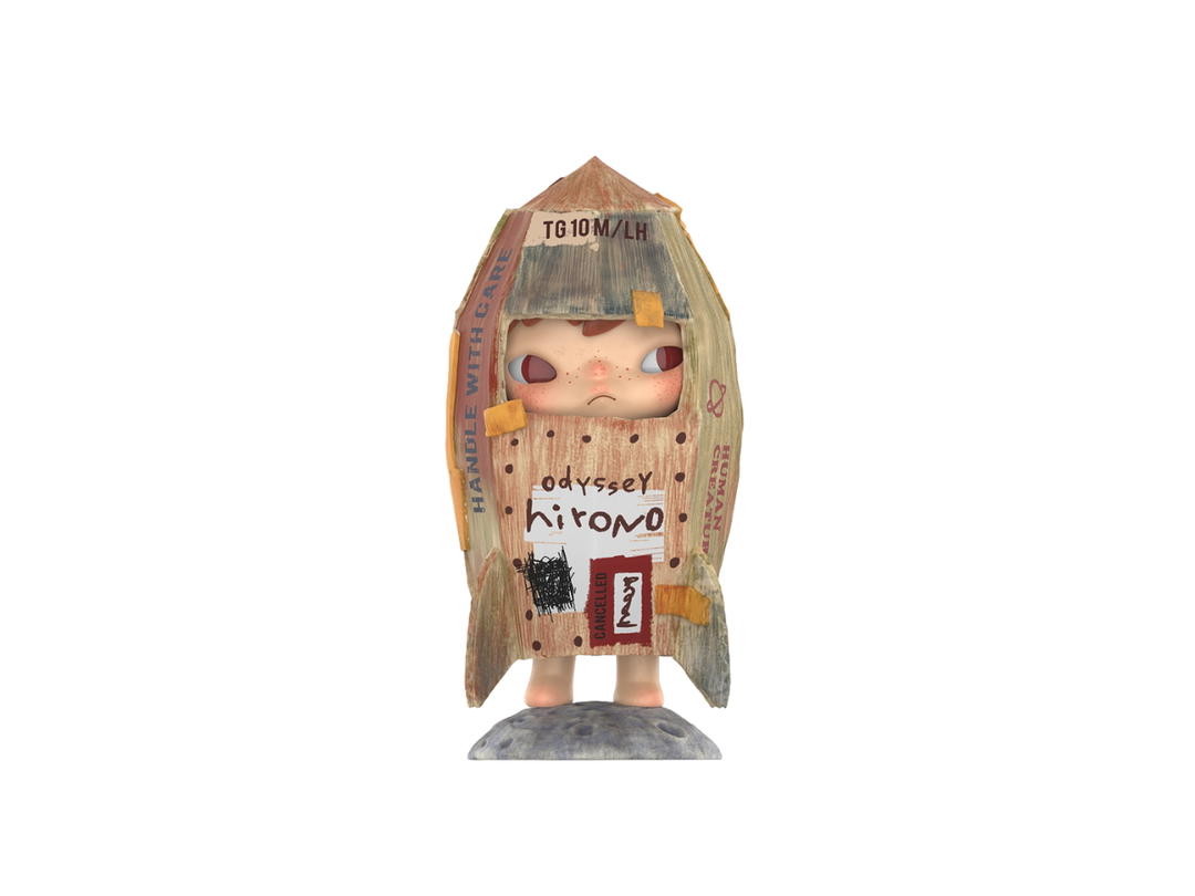 Pop Mart (เช็คการ์ด) Pop Mart Voyage Hirono Reshape Series Figures