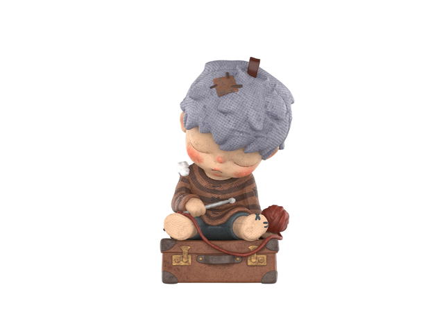 Pop Mart (เช็คการ์ด) Pop Mart Healing Hirono Reshape Series Figures - view 1