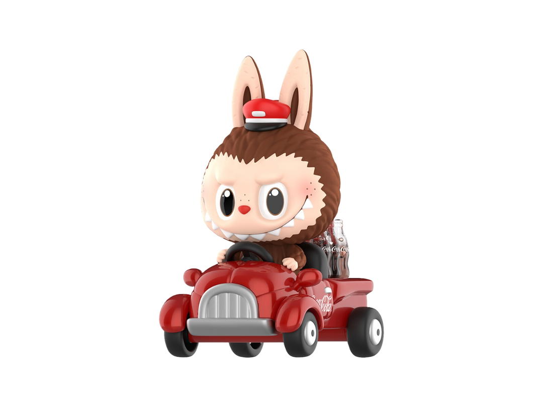 Pop Mart (เช็คการ์ด) Pop Mart Labubu Express The Monsters Coca-cola Series Figures (Secret Edition)