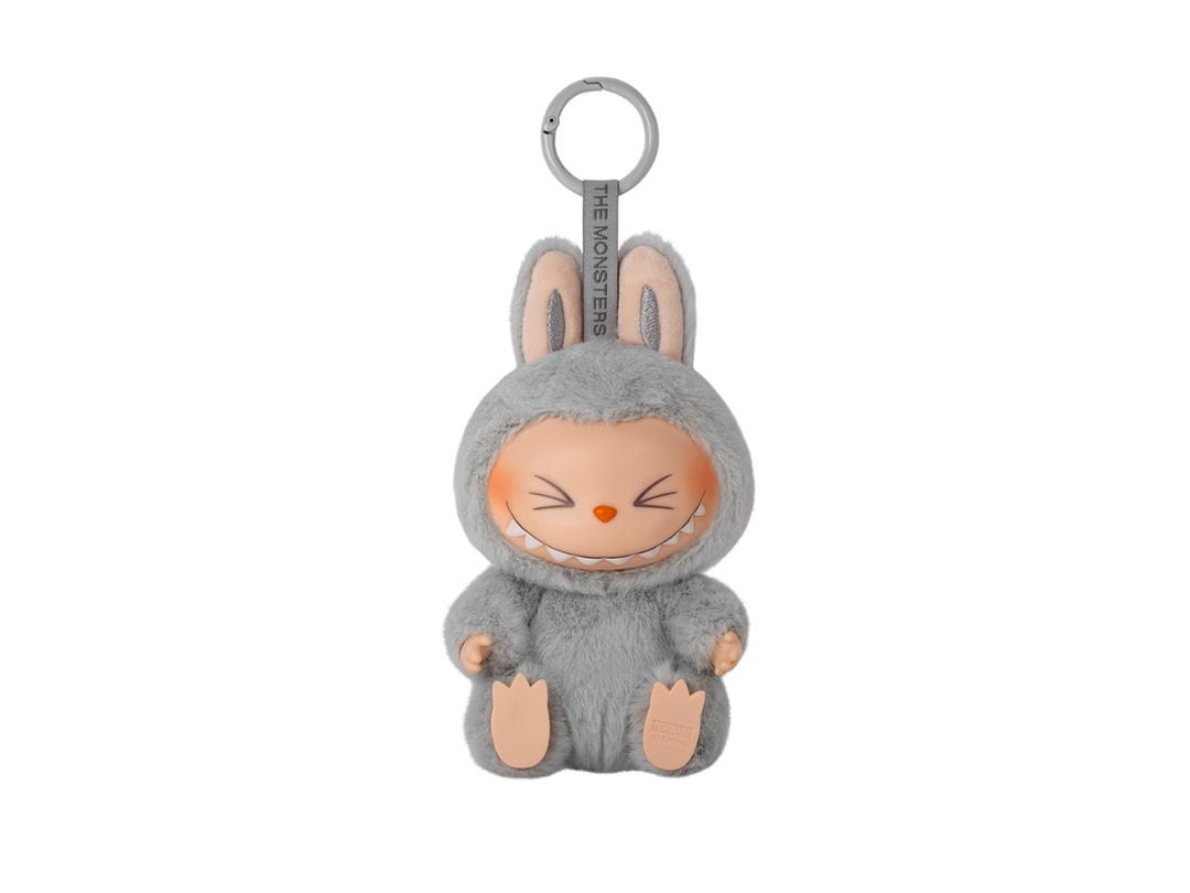 Pop Mart (เช็คการ์ด) Pop Mart Labubu Hehe (The Monsters - Have a Seat Vinyl Plush Blind Box)