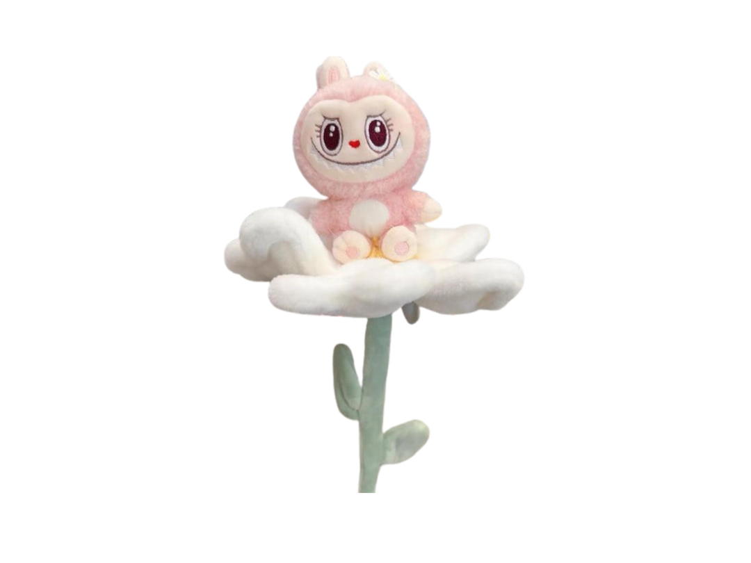 Pop Mart Pop Mart Mokoko Popland Exclusive Flower Fairy Plushie Plush Toy Stuffed Toy Soft Toy Flower Stalk
