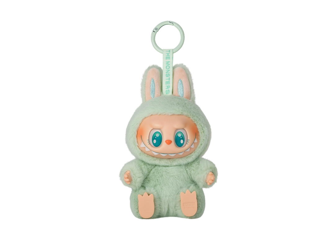 Pop Mart (เช็คการ์ด) Pop Mart Labubu Ququ (The Monsters - Have a Seat Vinyl Plush Blind Box)