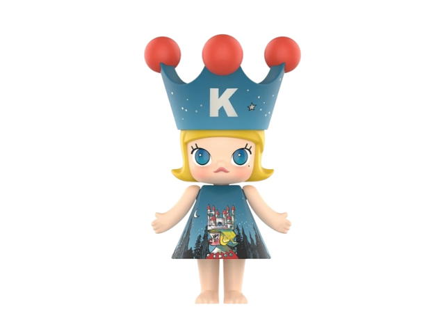 Pop Mart (เช็คการ์ด) Pop Mart 20th Anniversary Mega Royal Molly 100 % Series 1 - view 1