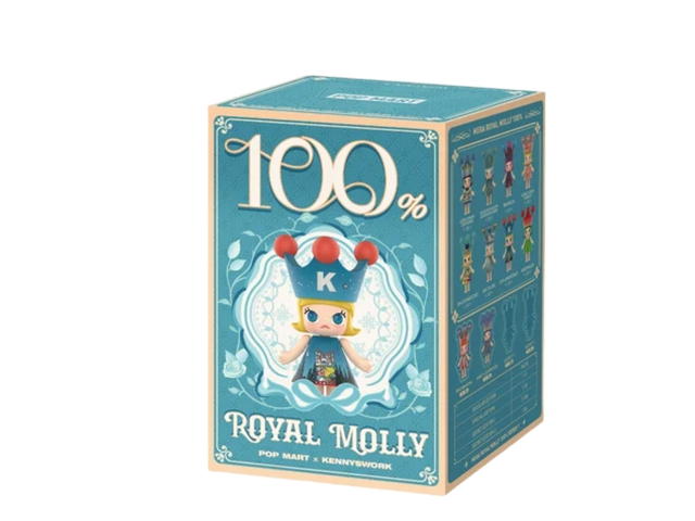 Pop Mart (เช็คการ์ด) Pop Mart 20th Anniversary Mega Royal Molly 100 % Series 1 - view 2