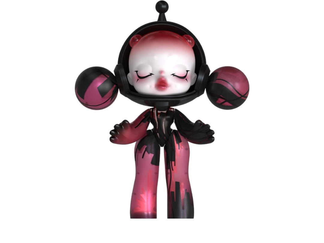 Pop Mart Pop Mart Mega Α Skullpanda 1000% Red Crystal