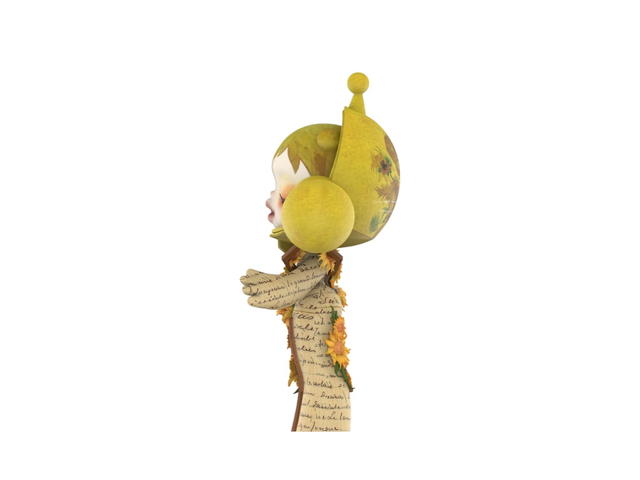 Pop Mart Pop Mart Mega Α Skullpanda 400% Van Gogh Museum Sunflowers - view 4