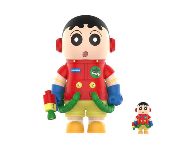 Pop Mart Pop Mart Mega Space Molly 400% + 100% X Crayon Shinchan - view 1