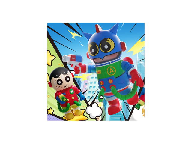 Pop Mart Pop Mart Mega Space Molly 400% + 100% X Crayon Shinchan - view 3
