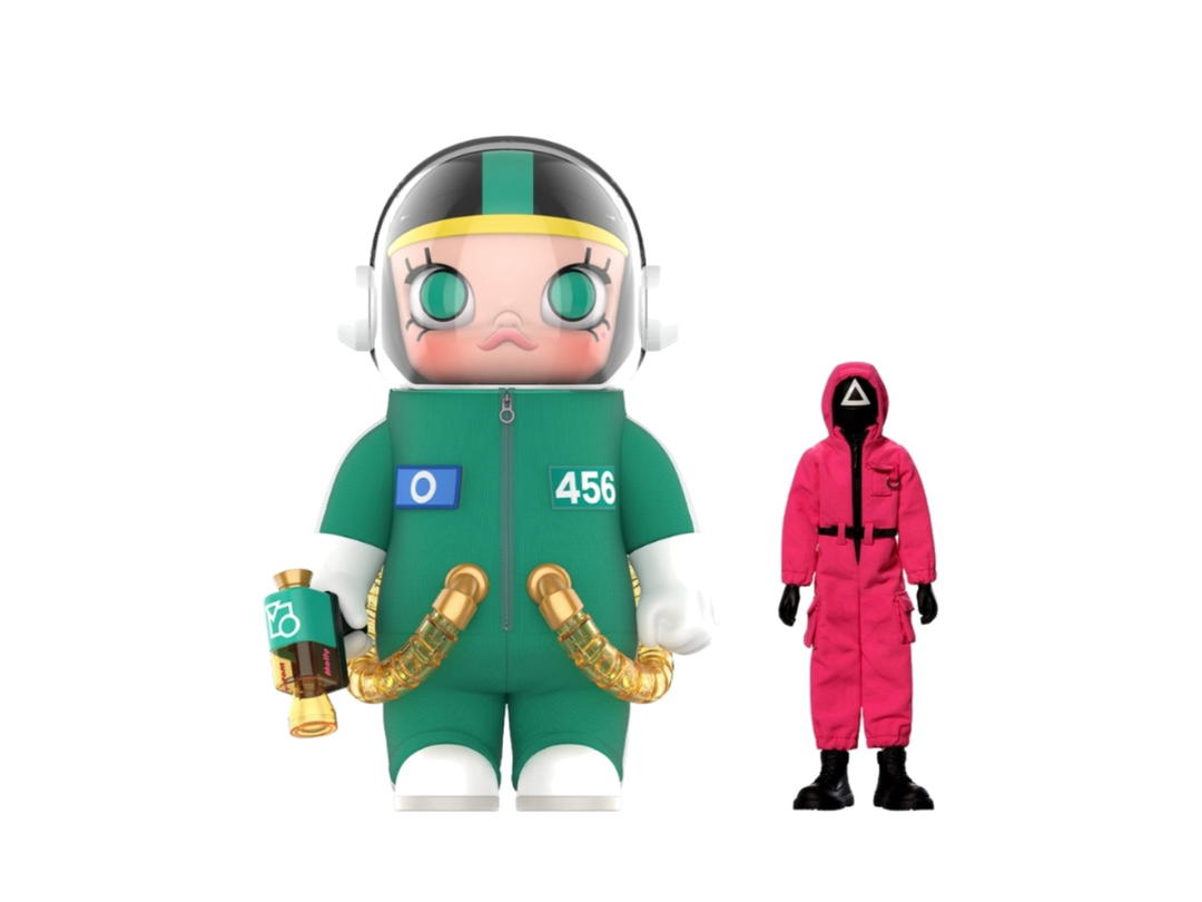 Pop Mart Pop Mart Mega Space Molly 400% + Action Figure Squid Game Set