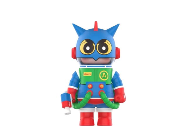 Pop Mart (เช็คการ์ด) Pop Mart Action Kament Mega Space Molly 400% + 100% X Crayon Shinchan - view 3