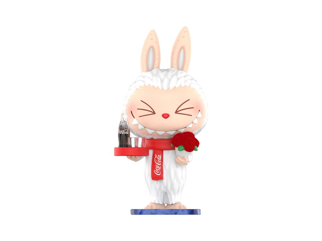 Pop Mart (เช็คการ์ด) Pop Mart Super Surprise The Monsters Coca-cola Series Figures