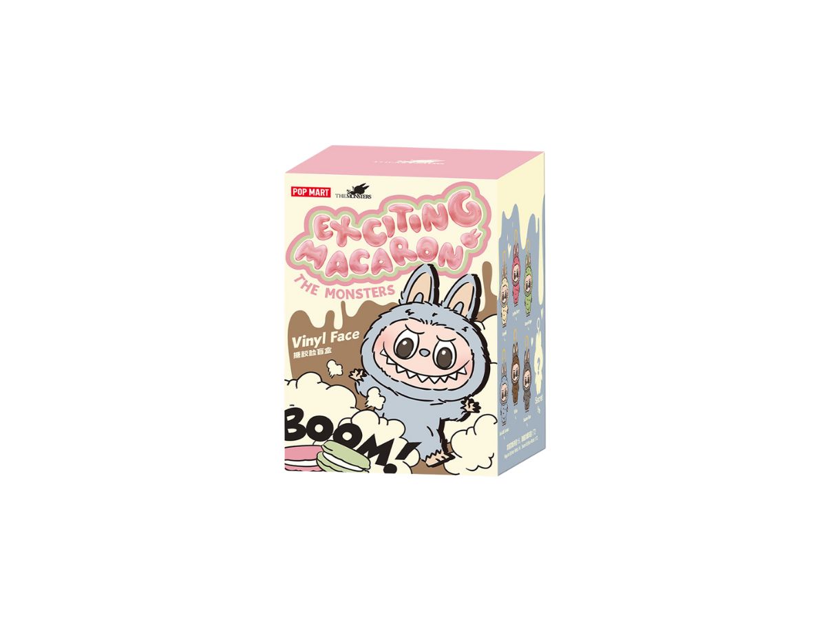 Pop Mart Pop Mart Labubu The Monsters - Tasty Macarons Vinyl Face Blind Box Single Box