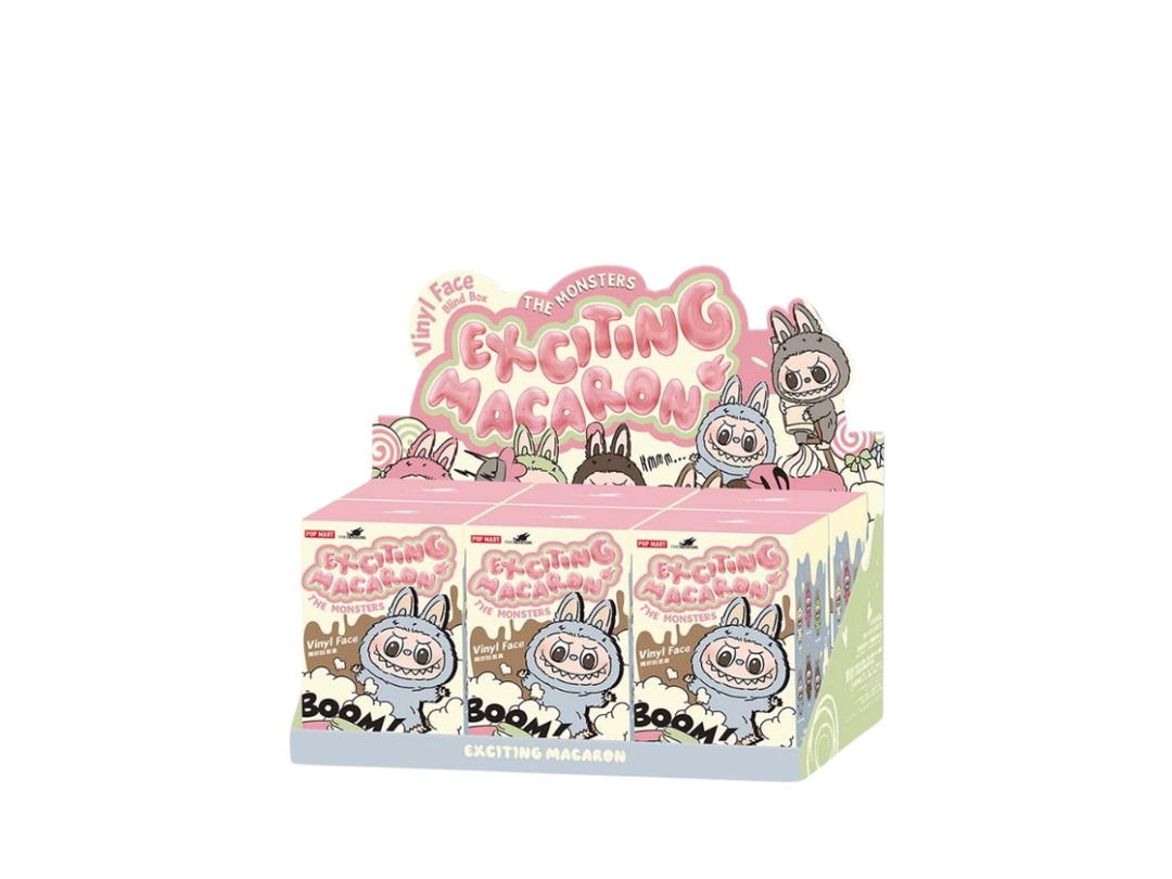 Pop Mart Pop Mart Labubu The Monsters - Tasty Macarons Vinyl Face Blind Box Whole Set