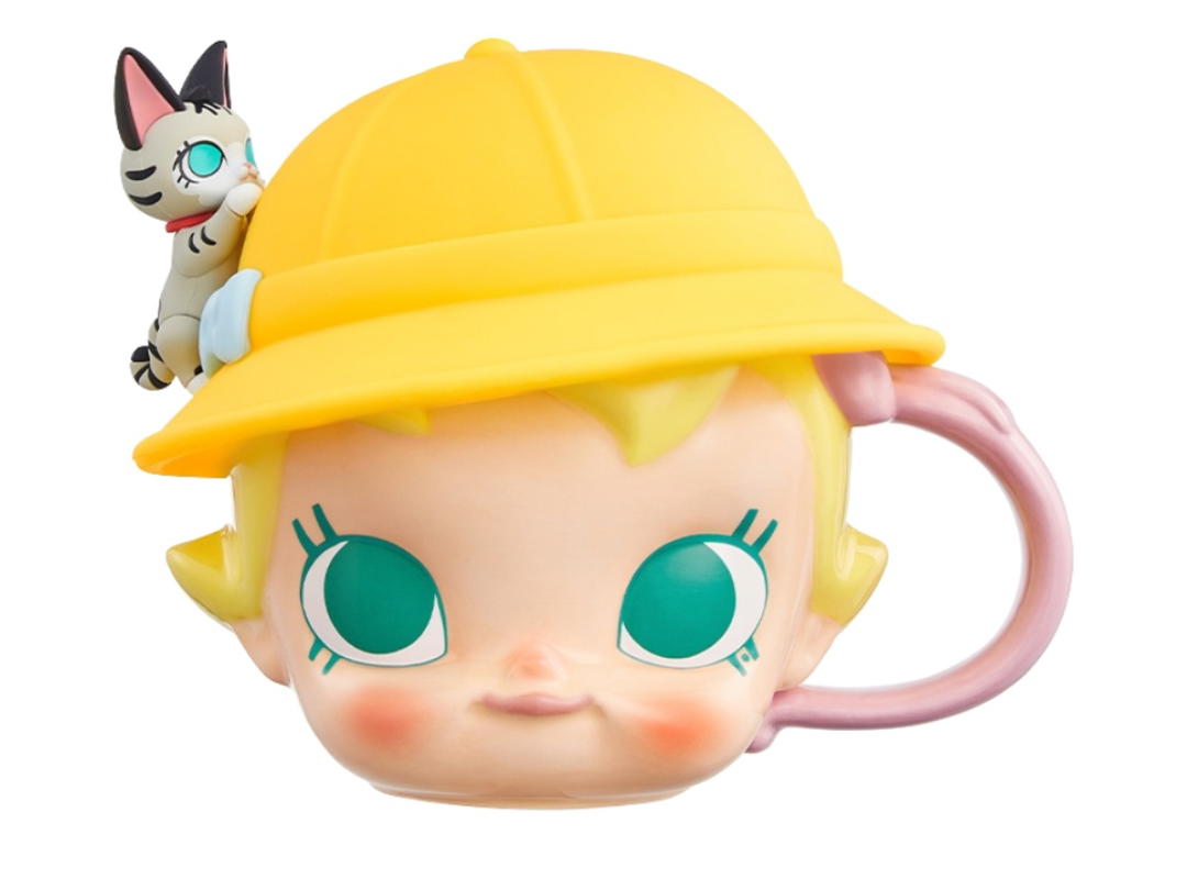Pop Mart Pop Mart Baby Molly & Baby Tabby Series Big Head Ceramic Cup