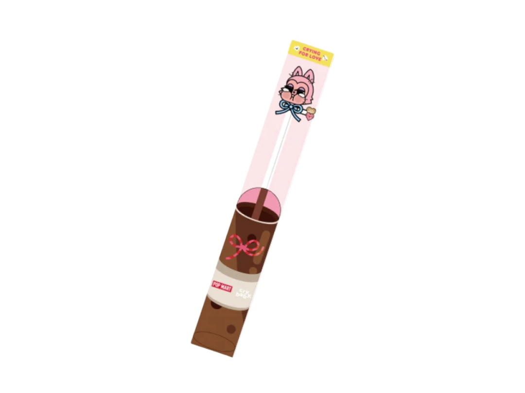 Pop Mart Pop Mart Crybaby Tear'S Series Straw You'Re Purr Fect