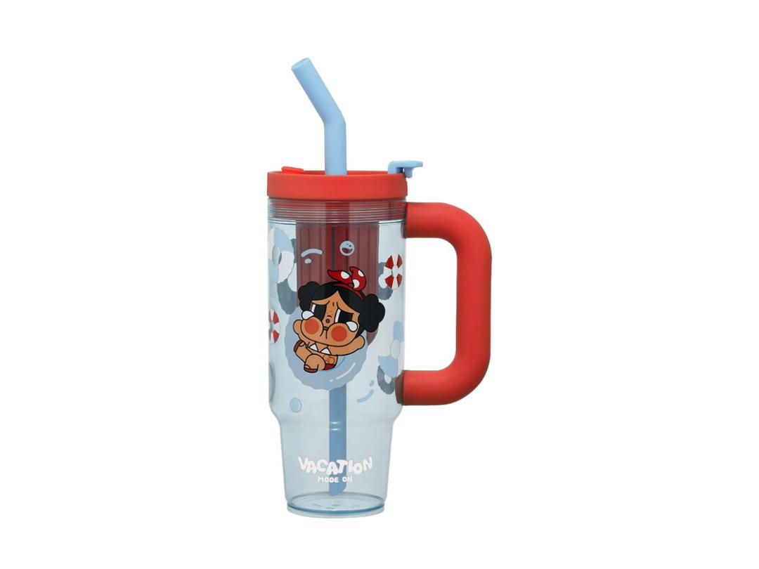 Pop Mart Pop Mart Crybaby Vacation Mode On Series-Straw Cup
