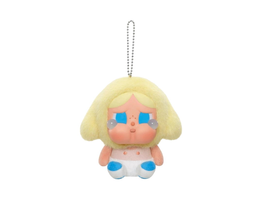 Pop Mart Pop Mart Crybaby Crying Babe Blonde Series Plush Hanging Card (Shanghai PTS Exclusive)