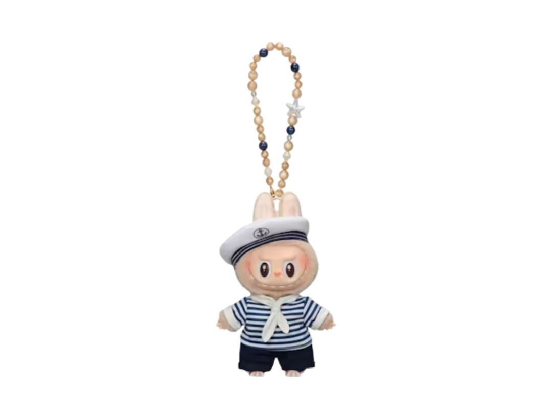 Pop Mart Pop Mart The Monsters De Vliegende Labubu Series Sailor Labubu Vinyl Plush Hanging Card