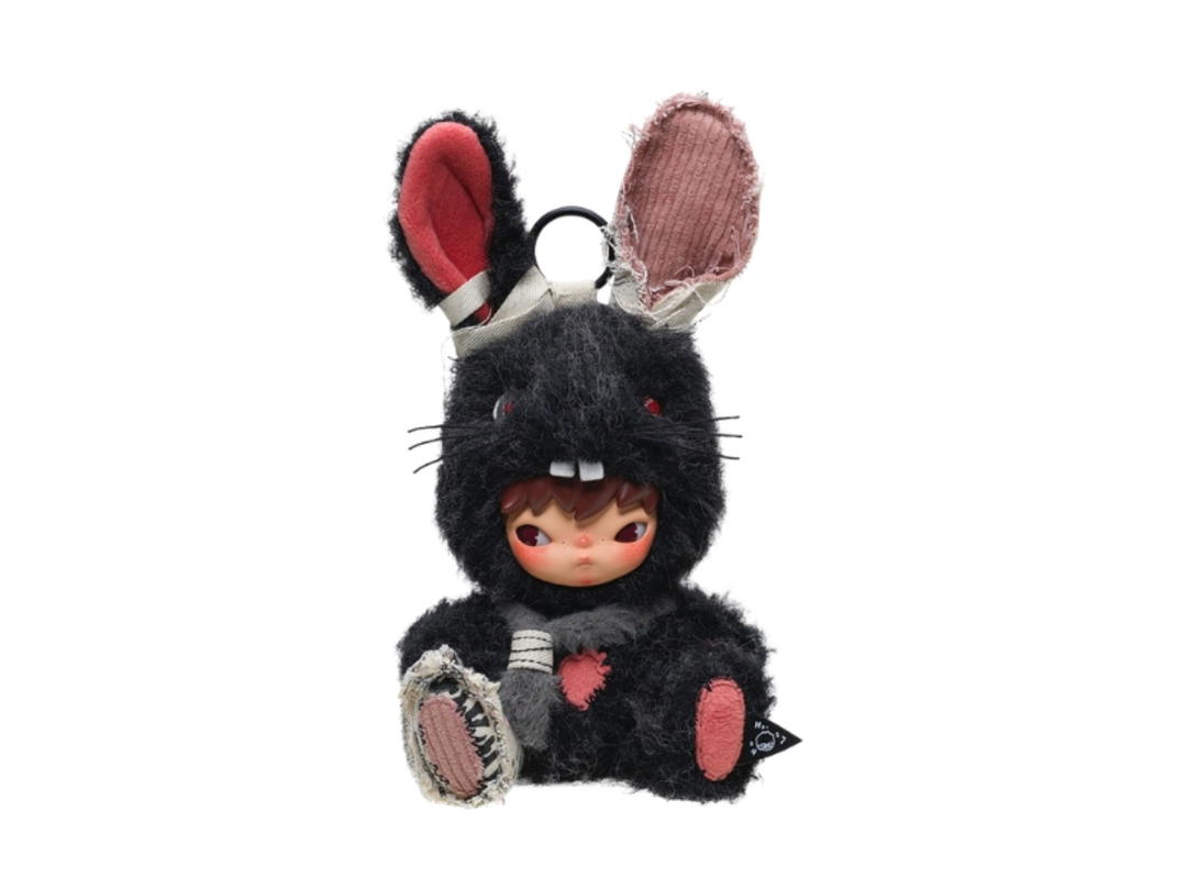 Pop Mart Pop Mart Special Version Hirono Little Hare Plush Doll Pendant