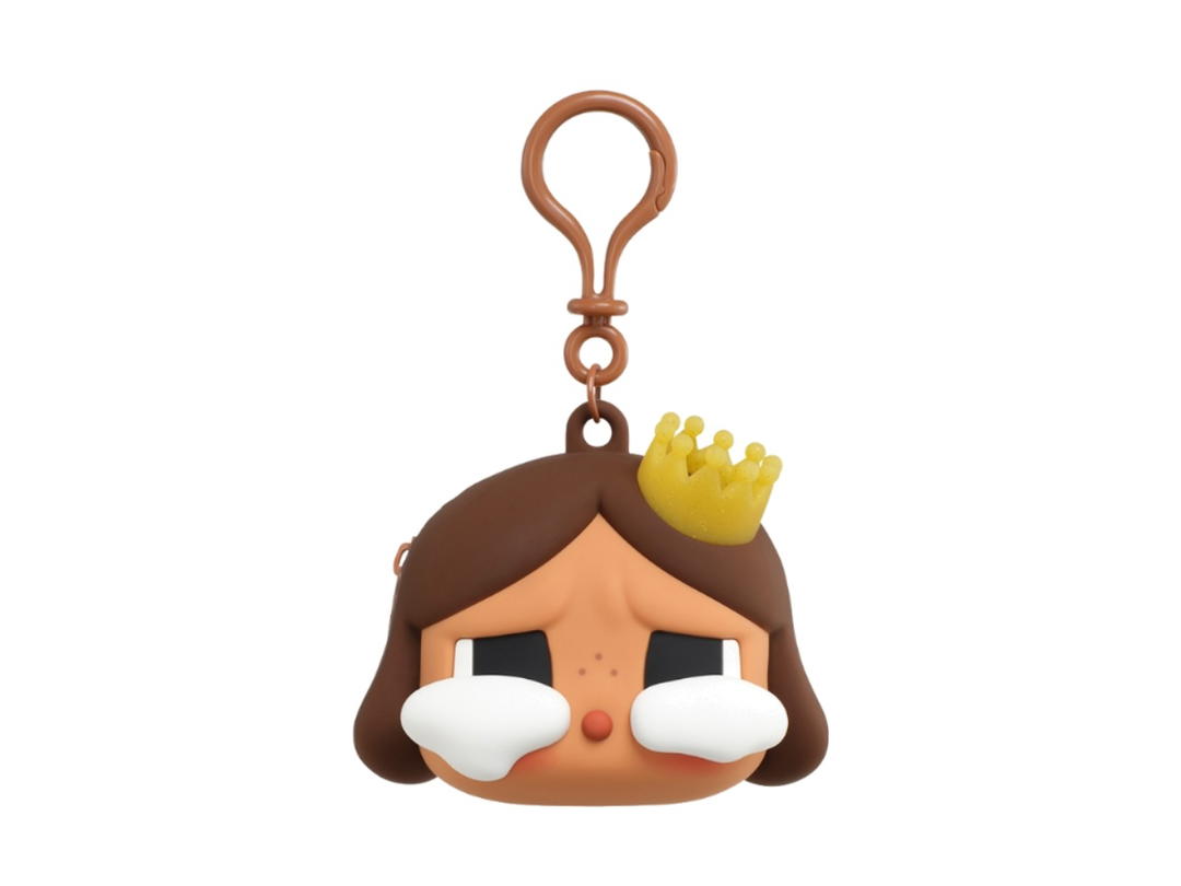 Pop Mart Pop Mart Crybaby Shiny Shiny Series-Earphone Case Brown