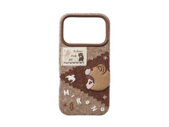 Pop Mart Pop Mart Hirono Road Journal Series-Knitted Phone Case (iPhone 17 Pro Max) - view 1