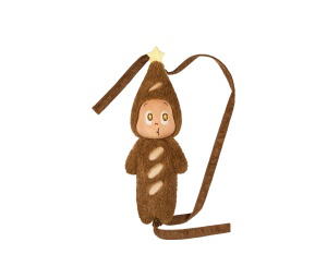 Buy Pop Mart Moon Gelato Series Plush Baguette Bag Brown at Sasom – Authentic and Ready to Ship