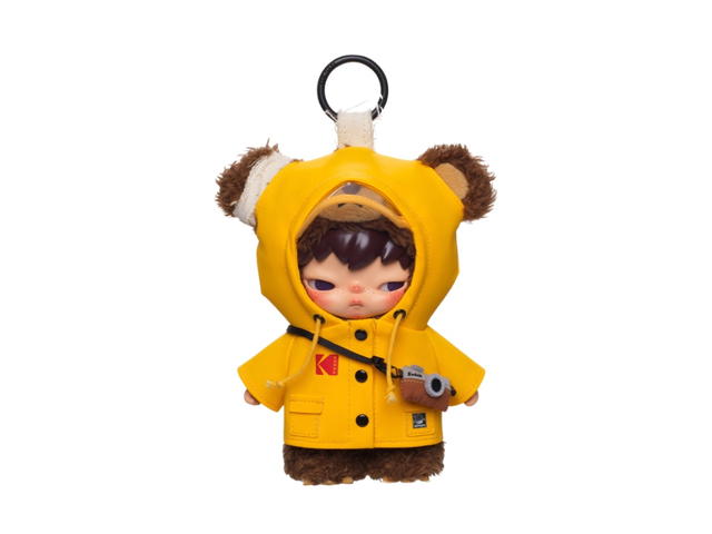 Pop Mart Pop Mart Hirono x Kodak Click Bear Plush Doll Pendant - view 1
