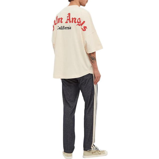 Palm Angels Palm Angels California Logo Over Tee - black - view 3