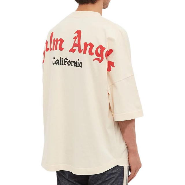 Palm Angels Palm Angels California Logo Over Tee - black - view 4