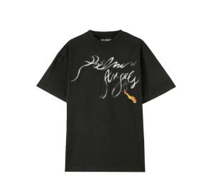 Buy Palm Angels Foggy PA T-Shirt ฺBlack at Sasom – Authentic and Ready to Ship