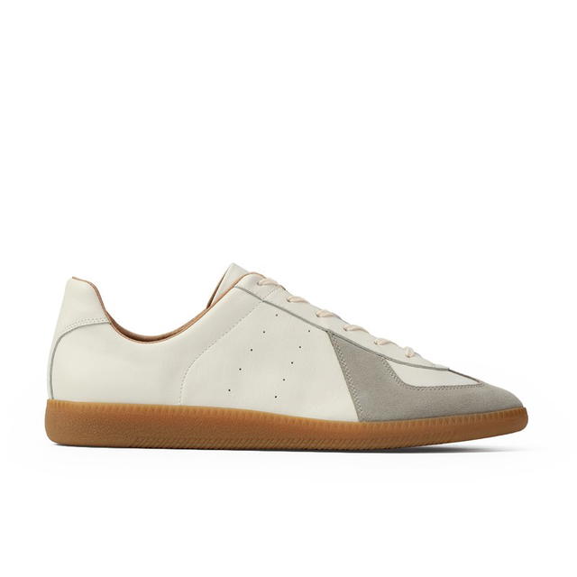 Pane PANE Light Training Model TRAVERTINE Cow Leather Low top Casual Shoes Unisex White - view 3