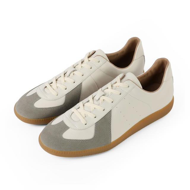Pane PANE Light Training Model TRAVERTINE Cow Leather Low top Casual Shoes Unisex White - view 4