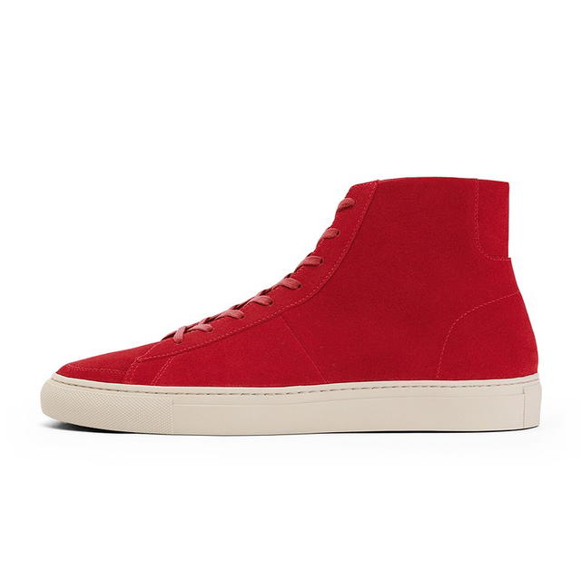 Pane PANE Bamboo Path SB High Top Collection AKIRA Slip Resistant Skateboard Shoes Unisex Red - view 1