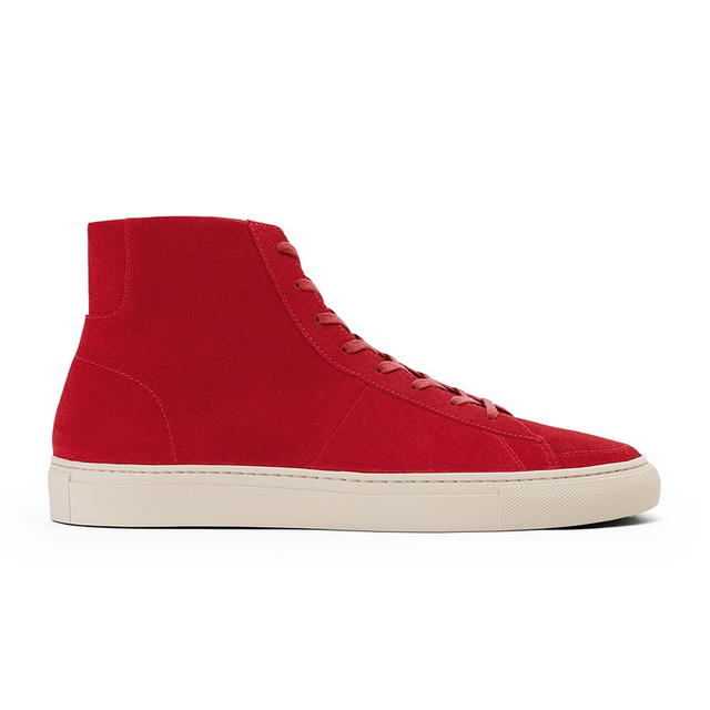 Pane PANE Bamboo Path SB High Top Collection AKIRA Slip Resistant Skateboard Shoes Unisex Red - view 2