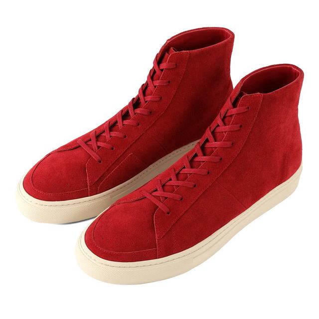 Pane PANE Bamboo Path SB High Top Collection AKIRA Slip Resistant Skateboard Shoes Unisex Red - view 3