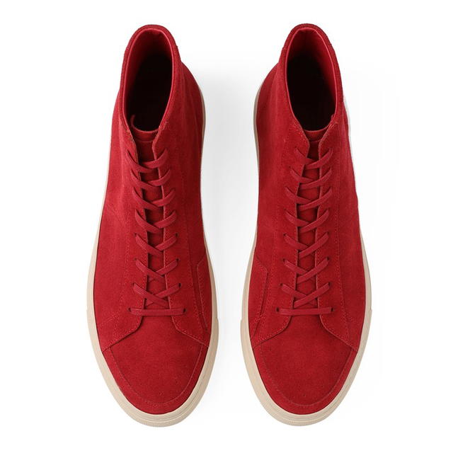 Pane PANE Bamboo Path SB High Top Collection AKIRA Slip Resistant Skateboard Shoes Unisex Red - view 4