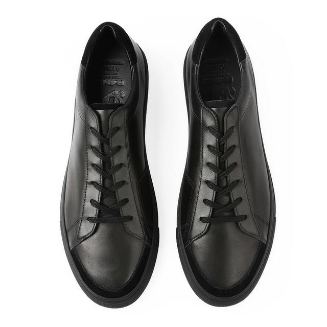 Pane PANE Walking SB Series ASPHALT Slip Resistant Low top Skateboard Shoes Unisex Black - view 4