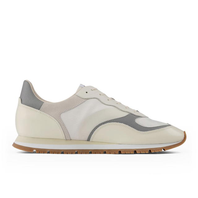 Pane PANE Pace Nostalgia 2.0 Collection OVAL LABORATORY Circular Laboratory Slip Resistant Low top Casual Shoes Unisex White - view 2