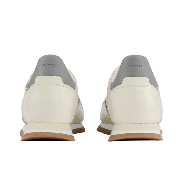 Pane PANE Pace Nostalgia 2.0 Collection OVAL LABORATORY Circular Laboratory Slip Resistant Low top Casual Shoes Unisex White - view 5