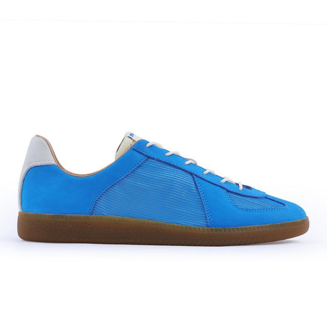 Pane PANE Light Training Model Blue Balloon Cushioning Slip Resistant Low top German Army Trainers Unisex Blue - view 3